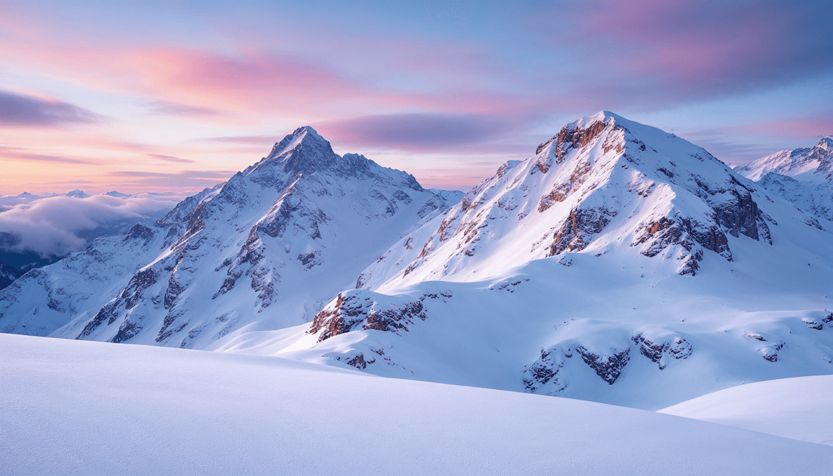 Mountain landscape representing B2B vs B2C payment filtering